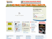 Tablet Screenshot of businessbrokers.com