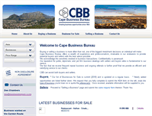 Tablet Screenshot of businessbrokers.co.za